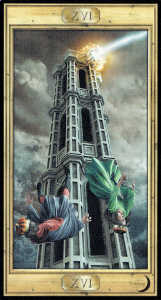 karta Wieża - tarot - wróżba - wróżka Ksymena