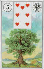 Drzewo - karta Lenormand - wróżka Ksymena